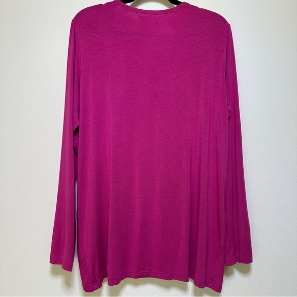 Jackson Rowe | Pink Knotty Long Sleeve Tee - Picture 4 of 5